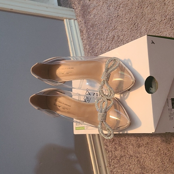 Brand new Call it Spring blingy pumps - Picture 1 of 5